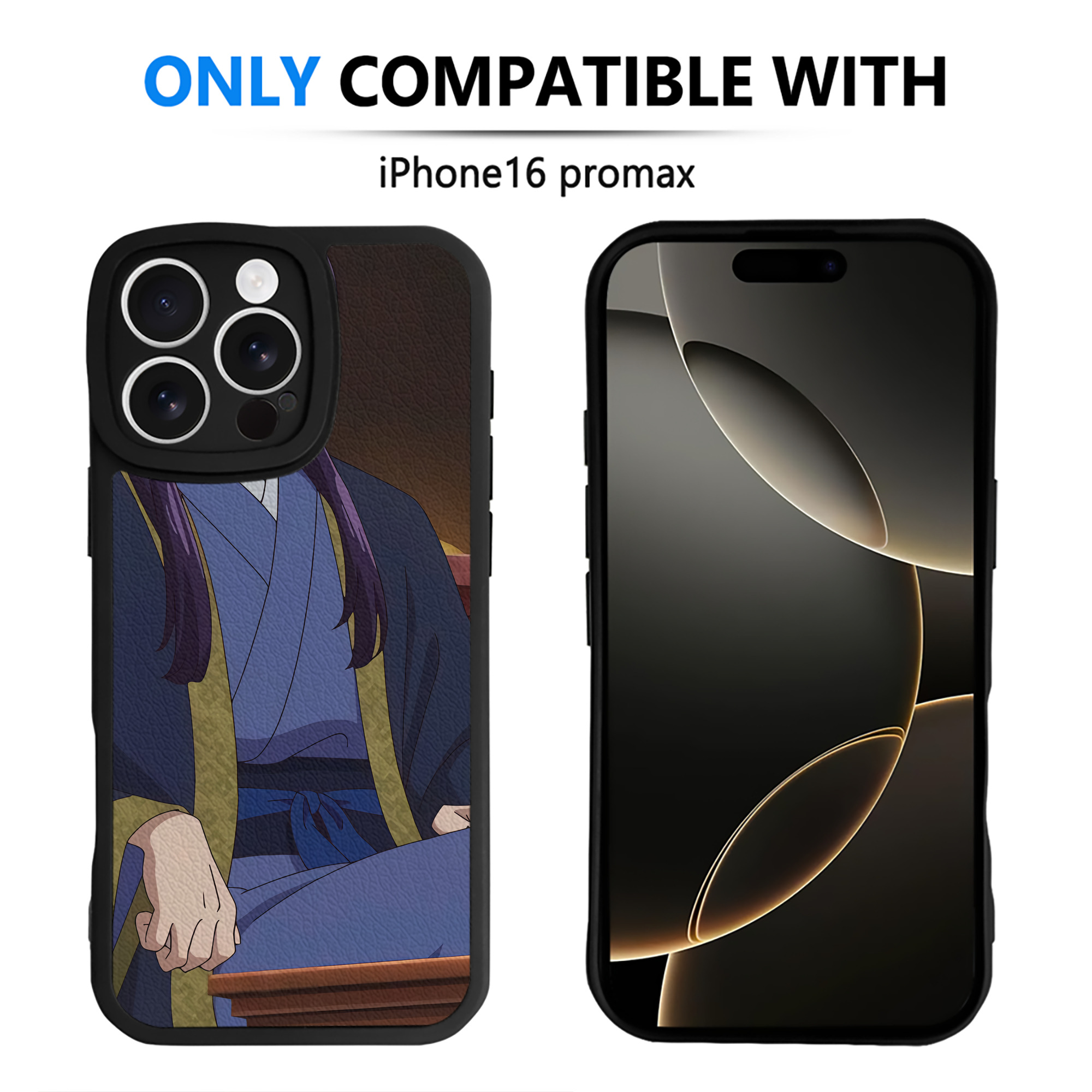 薬屋のひとりごと The Apothecary Diaries 【iPhone 16シリーズ対応】シリコンスマホケース（レザー調） 材質：シリコン